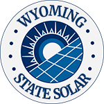 Wyoming State Solar logo.